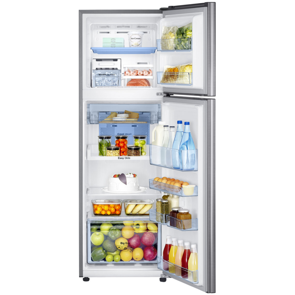 Samsung 253L Top Mount Fridge Freezer Refrigerator RT31K3082S8