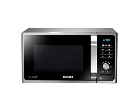 Samsung 23L MS23F301TAS Microwave: Perfect addition to Kenyan kitchens, offering advanced features for effortless cooking and meal preparation.