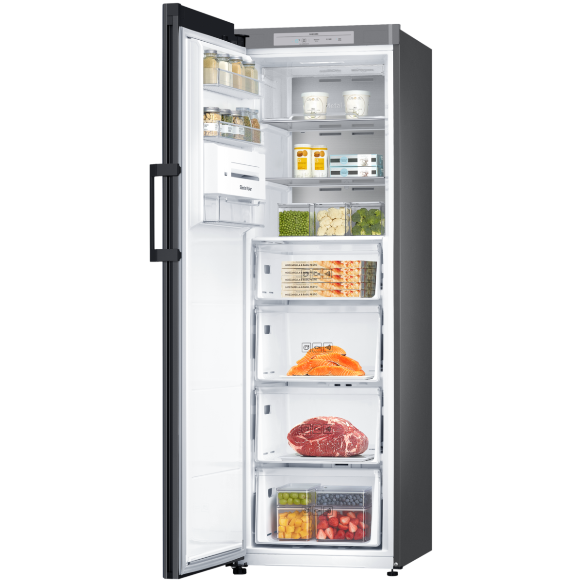 Samsung 530L Top Mount Fridge Freezer RT67K6541BS - Image 4